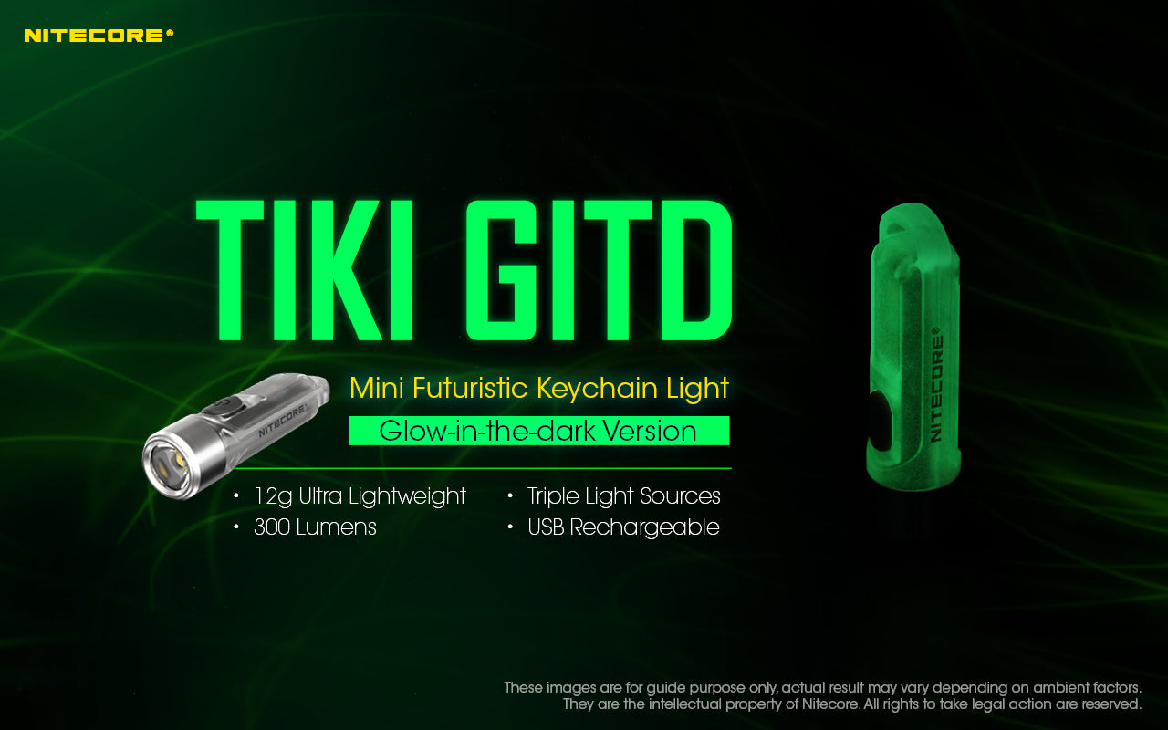 NITECORE TIKI GITD