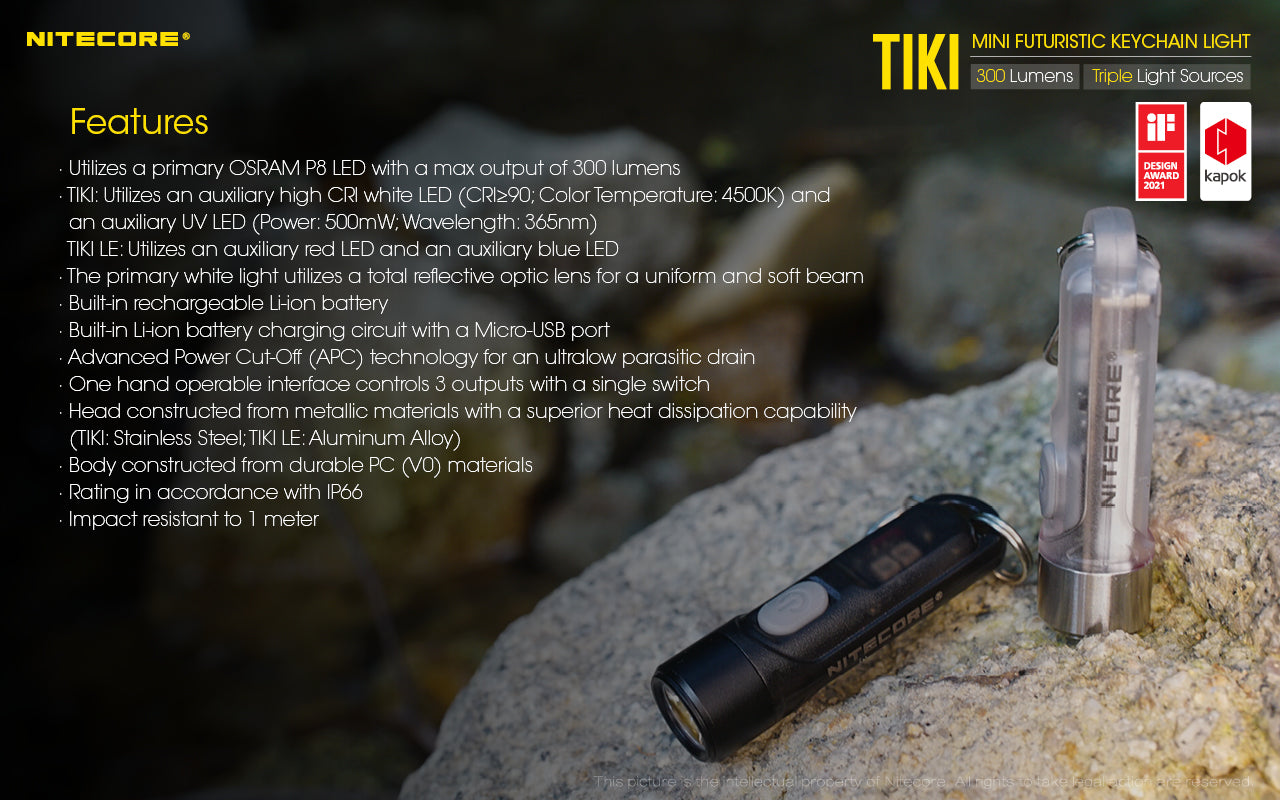 NITECORE TIKI LE