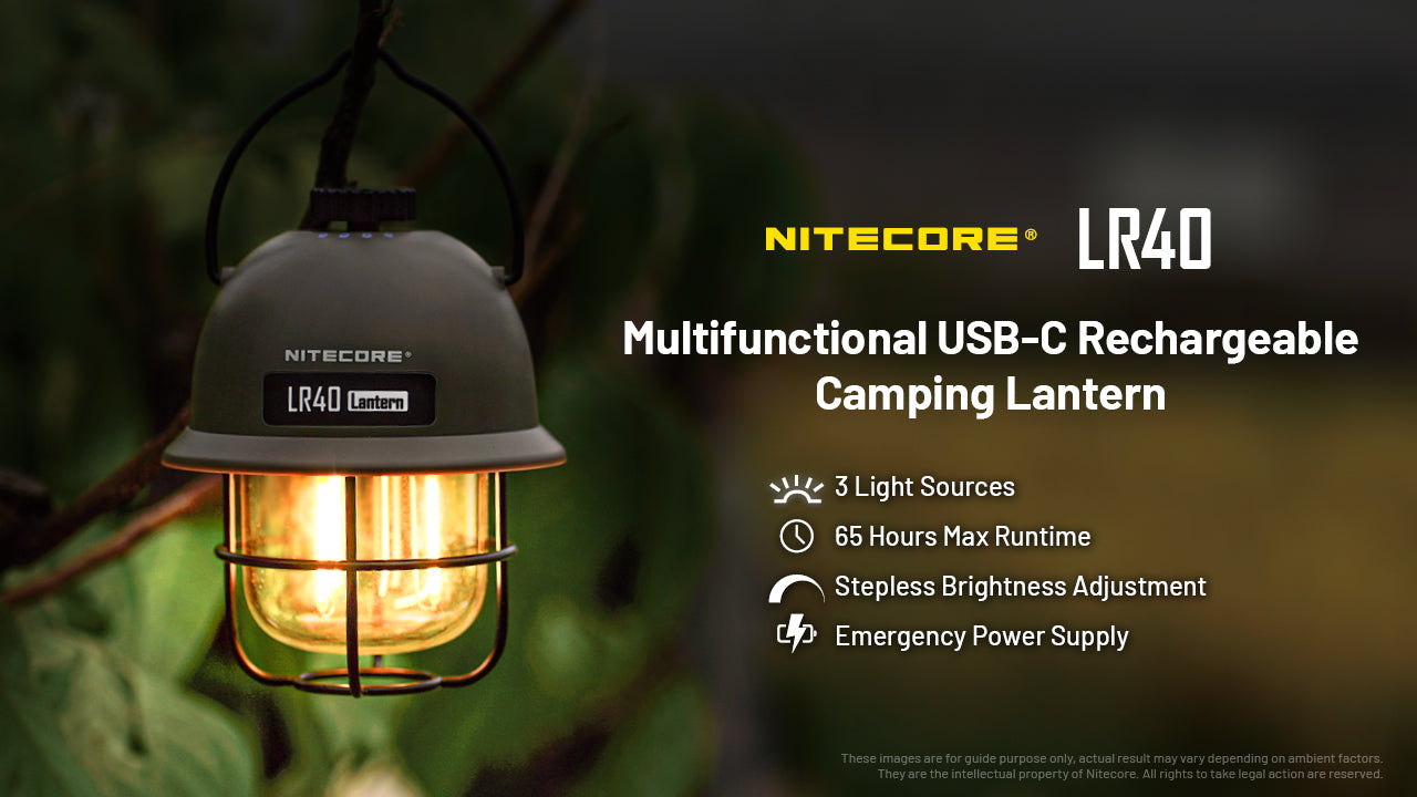 NITECORE LR40 CAMPING LANTERN