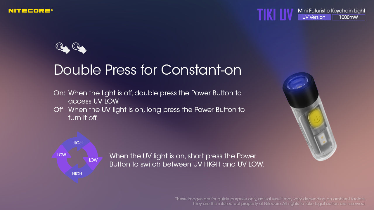 NITECORE TIKI UV
