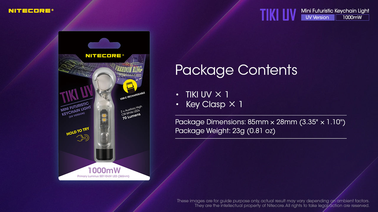 NITECORE TIKI UV