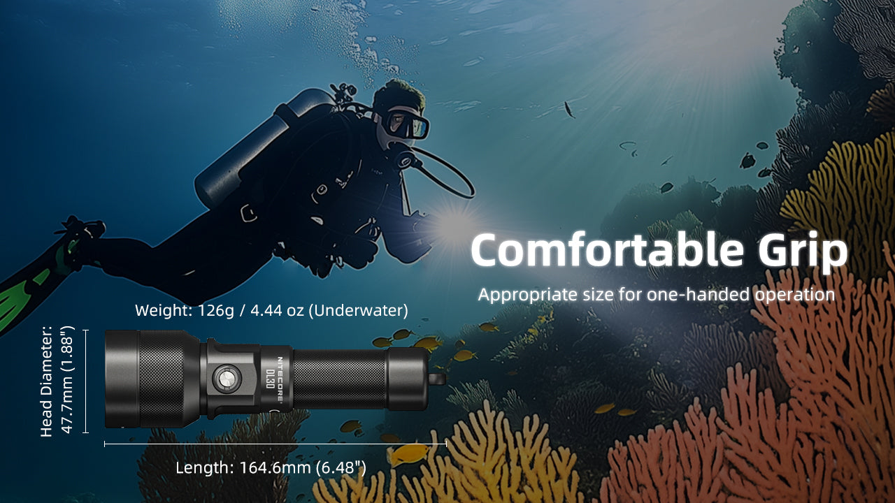 ضوء الغوص NITECORE DL30