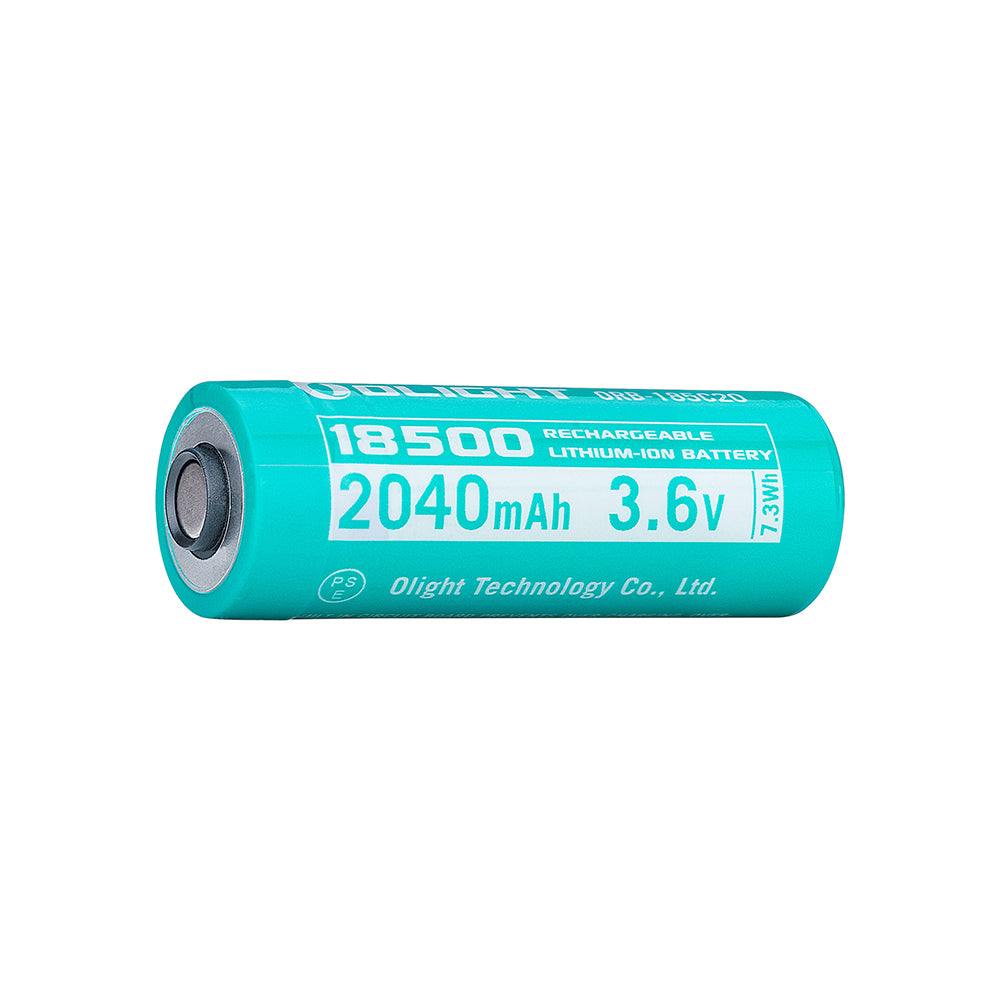 OLIGHT CUTOMIZED 18500 LITHIUM-ION BATTERY 2040MAH