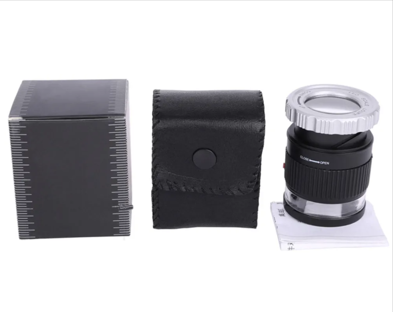 30X CYLINDRICAL SCALE MAGNIFYING GLASS