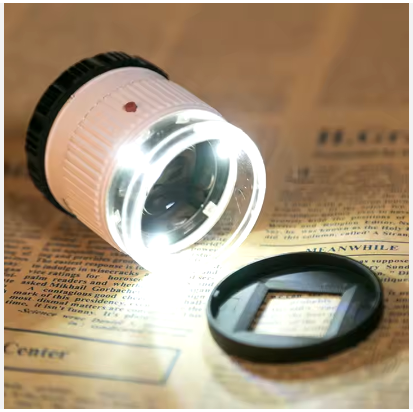 30X CYLINDRICAL SCALE MAGNIFYING GLASS