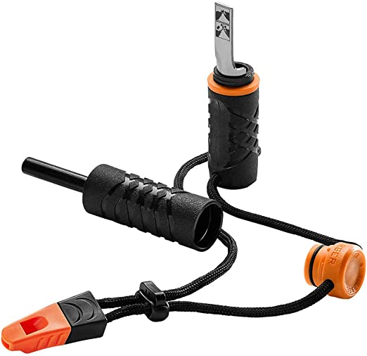 GERBER FIRE STARTER & EMERGENCY WHISTLE