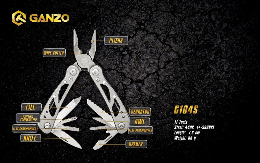 GANZO MULTI TOOL G104-S
