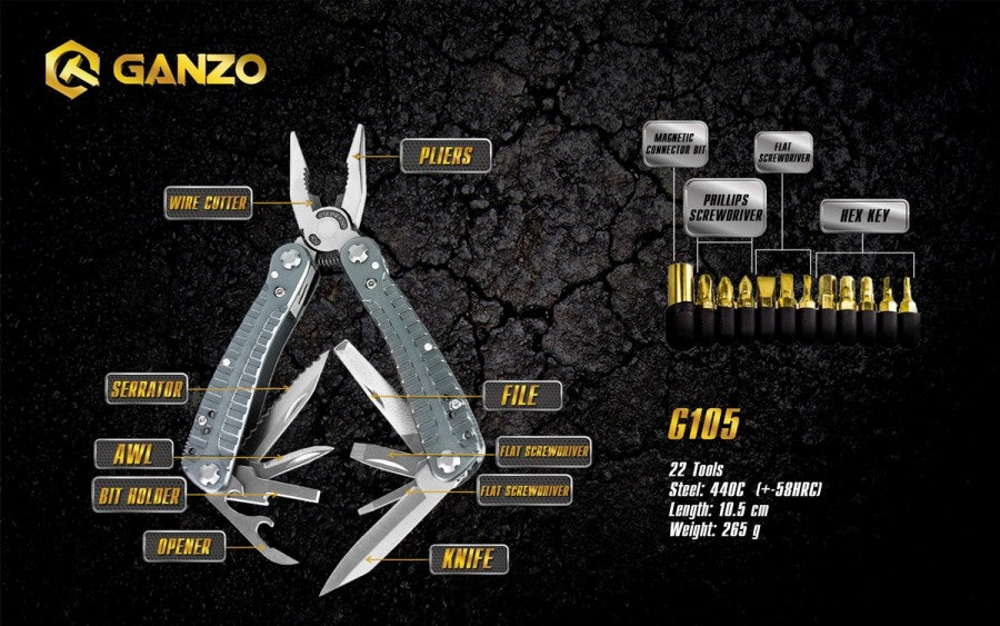 GANZO MULTI TOOL G105