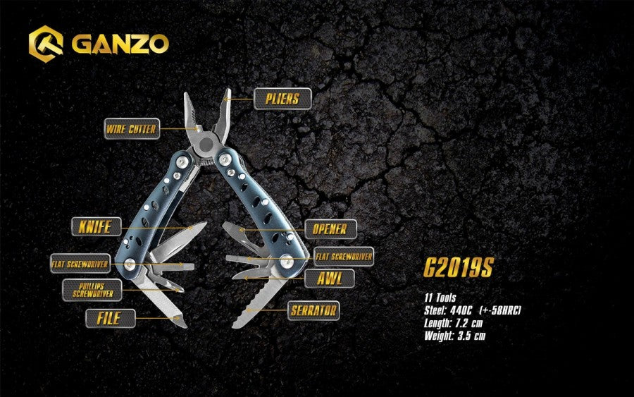 GANZO MULTI TOOL 2019 S