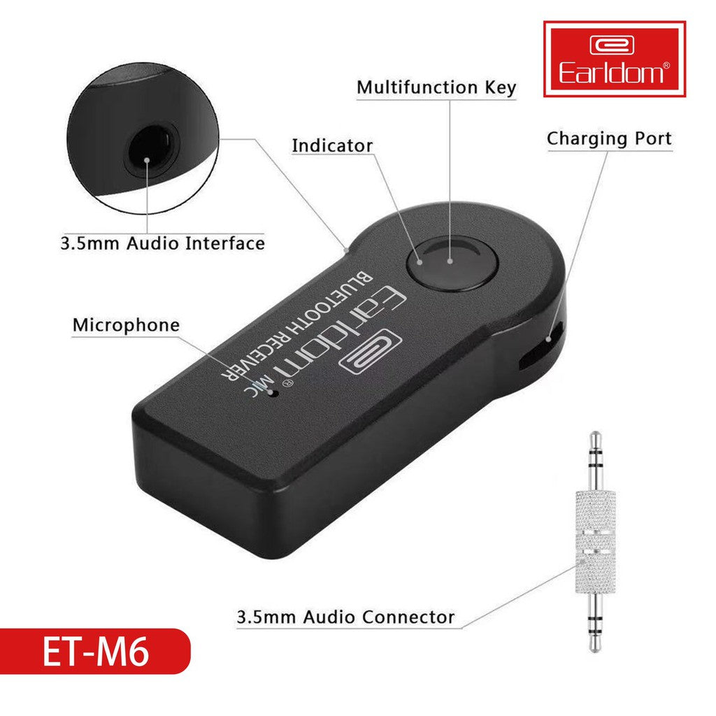 EARLDOM WIRELESS AUDIO RECEIVER ADAPTER