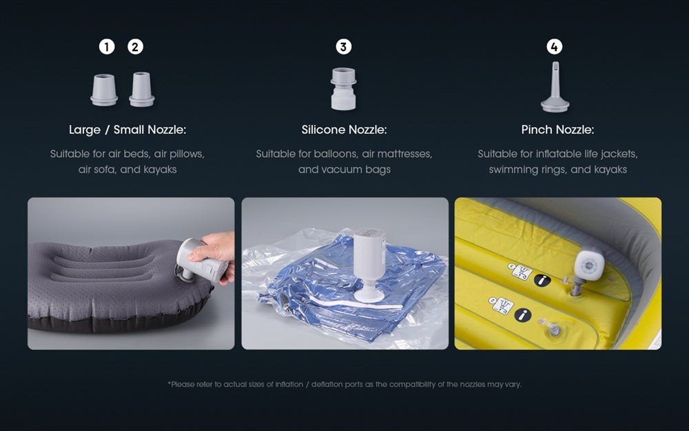 NITECORE ULTRA COMPACT ELECTRIC AIR PUMP AP10