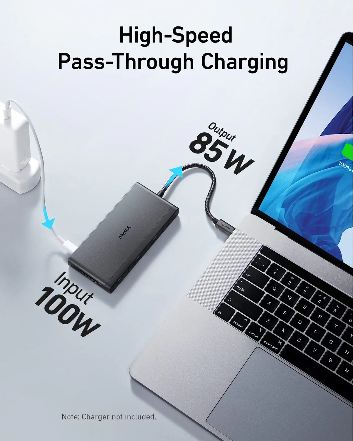 ANKER 522 USB-C HUB (9-IN-1, 4K HDMI) -BLACK