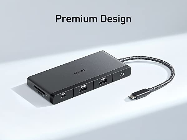ANKER 522 USB-C HUB (9-IN-1, 4K HDMI) -BLACK