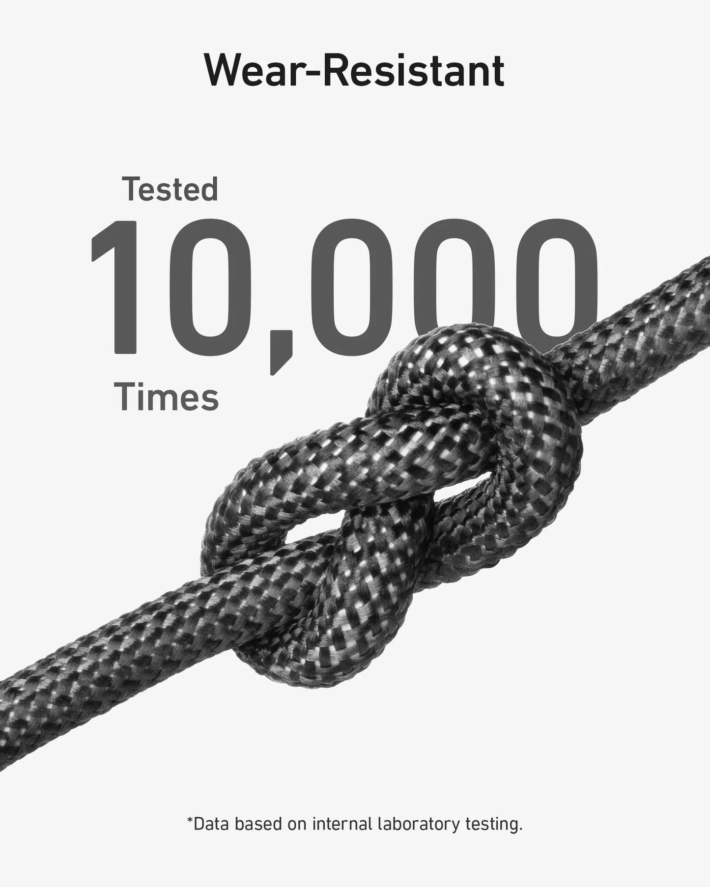 ANKER 542 USB-C TO LIGHTNING CABLE (BIO-NYLON) (1.8m/6FT) - BLACK