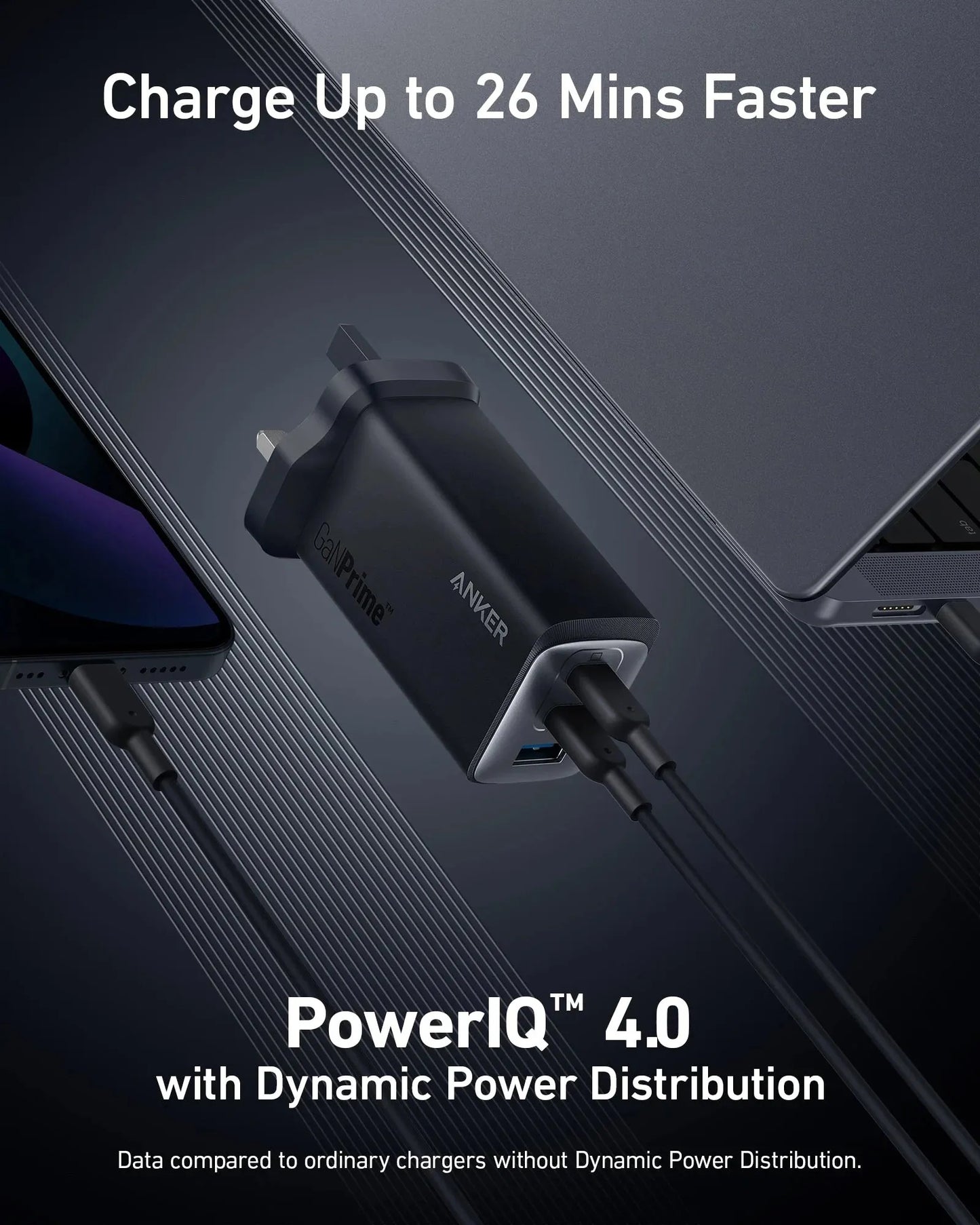 ANKER 737 CHARGER (GANPRIME 120W)