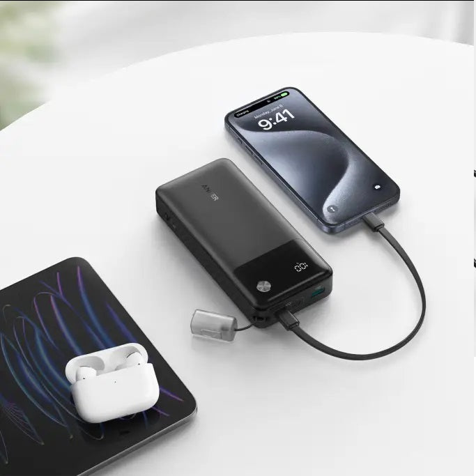 ANKER POWER BANK (20K,30W) -BLACK