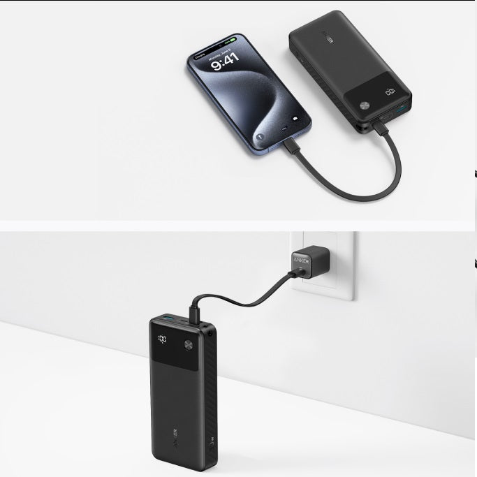 ANKER POWER BANK (20K,30W) -BLACK