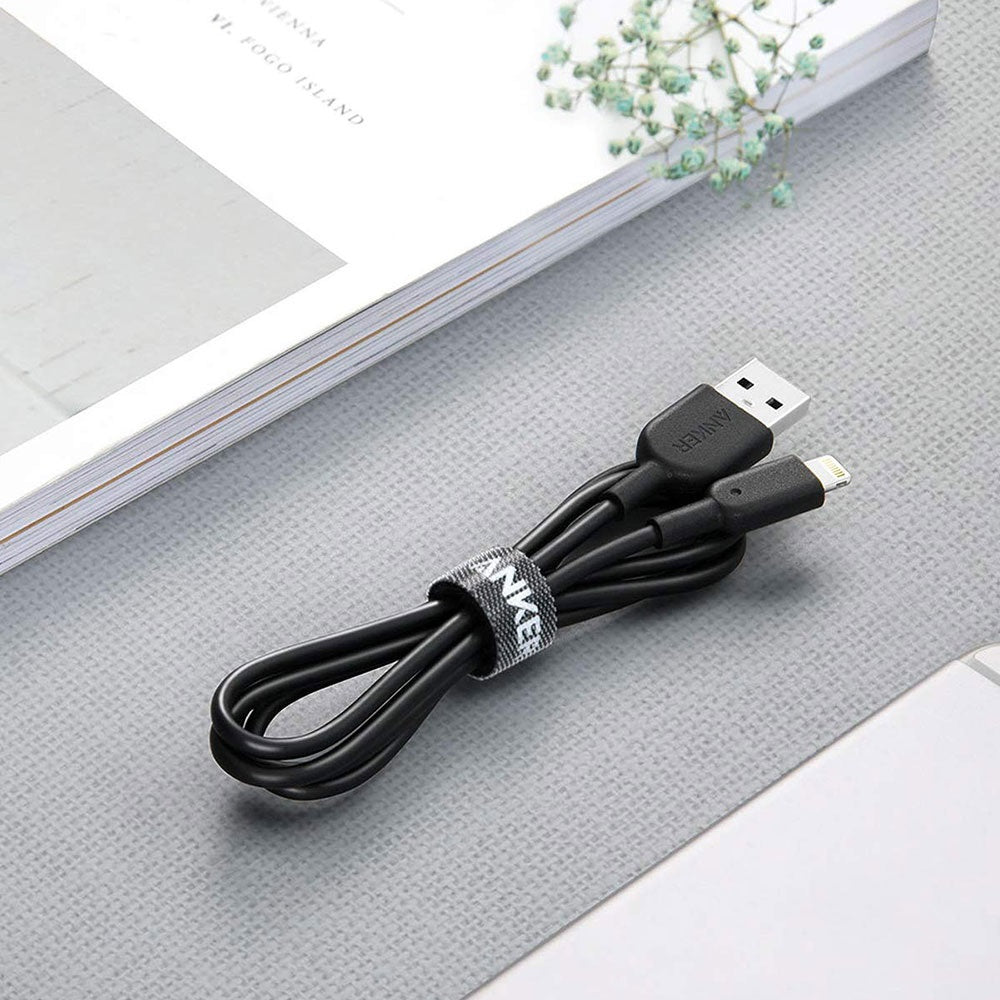 ANKER POWERLINE II LIGHTNING (1.8M/6FT) C89 - BLACK