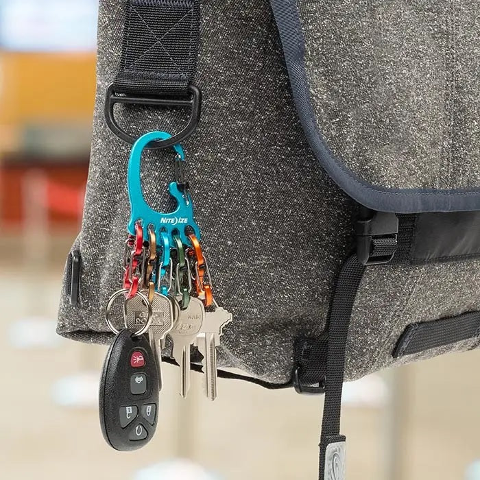 NITEIZE BIGFOOT LOCKER KEYRACK (ALUMINUM)