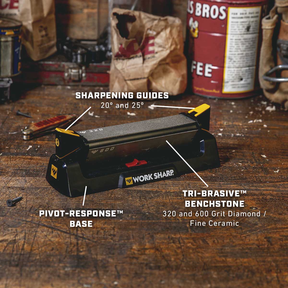 WORK SHARP BENCHSTONE KNIFE SHARPENER
