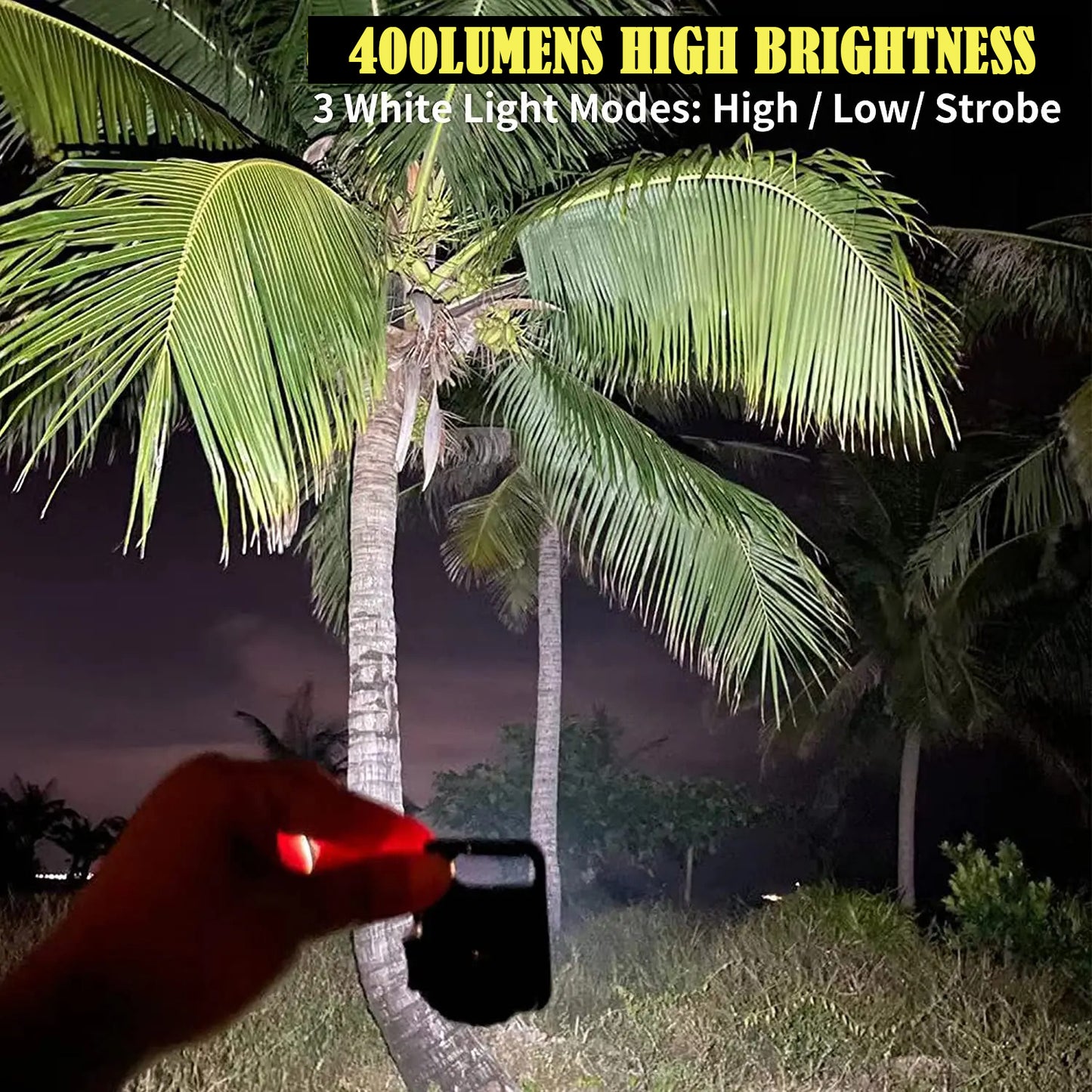 COB RECHARGEABLE KEYCHAIN LIGHT