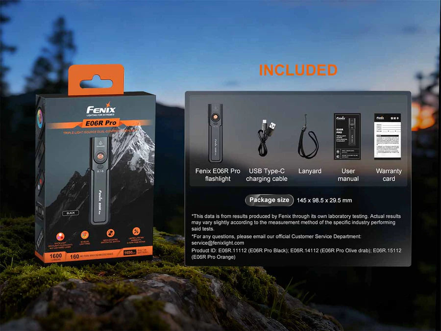 FEINX E06R PRO( 1600 LUMENS )