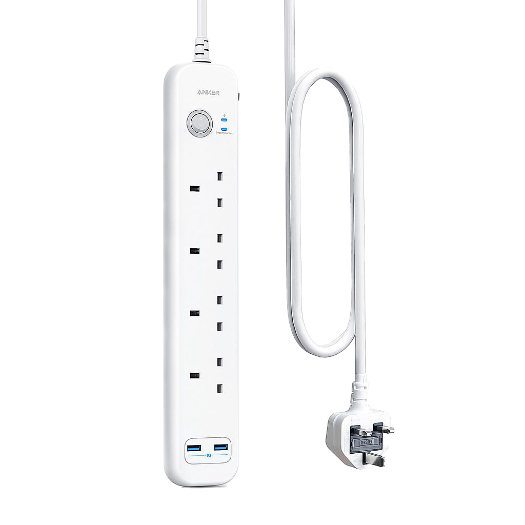 Anker PowerExtend 6IN1 PowerStrip - White