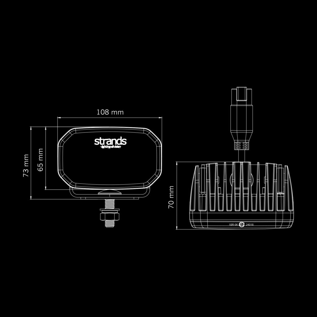 STRANDS FOR9T NO-GLARE WORKLIGHT 31W
