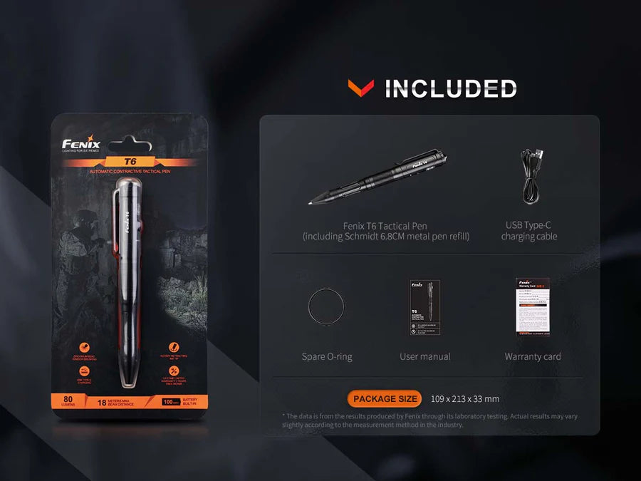 FENIX T6 TACTICAL PENLIGHT
