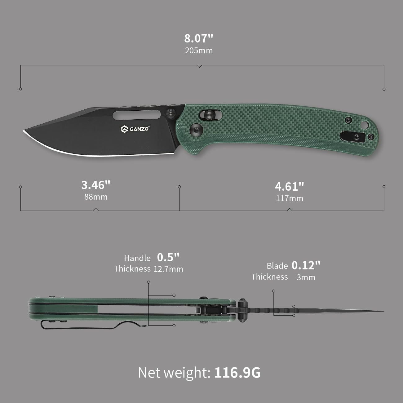 GANZO G768PT-GB