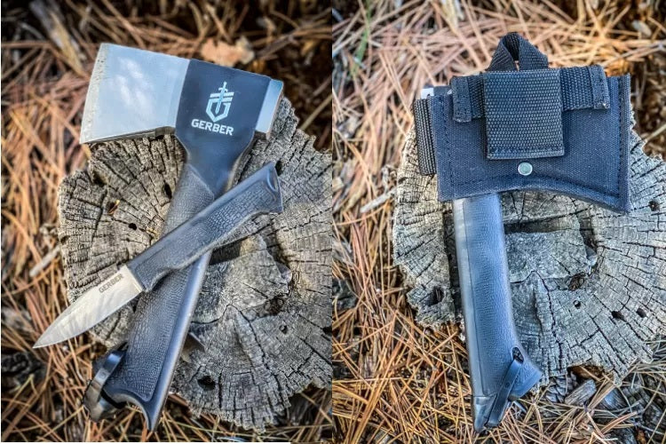 GERBER GATOR COMBO AXE W/KNIFE