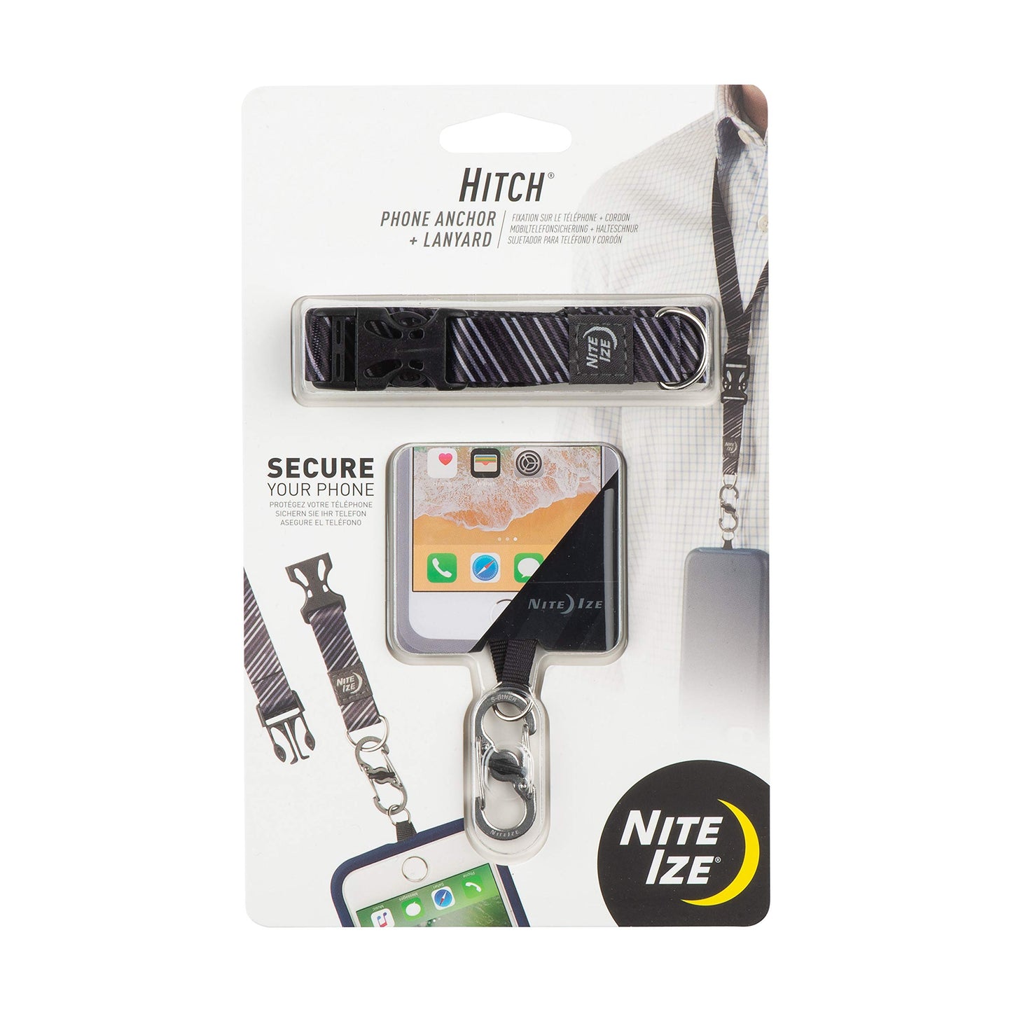 NITEIZE HITCH PHONE ANCHOR + LANYARD