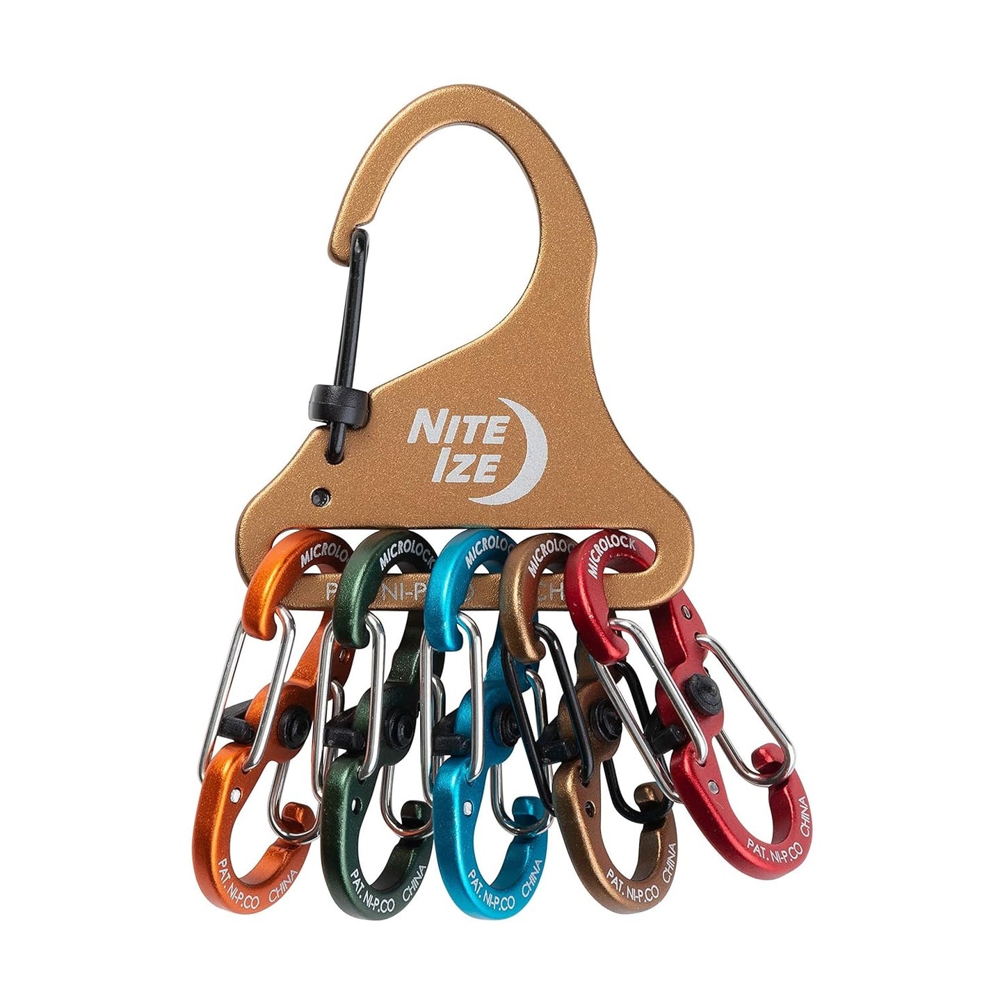 NITEIZE KEYRACK LOCKER S-BINER (ALUMINUM)