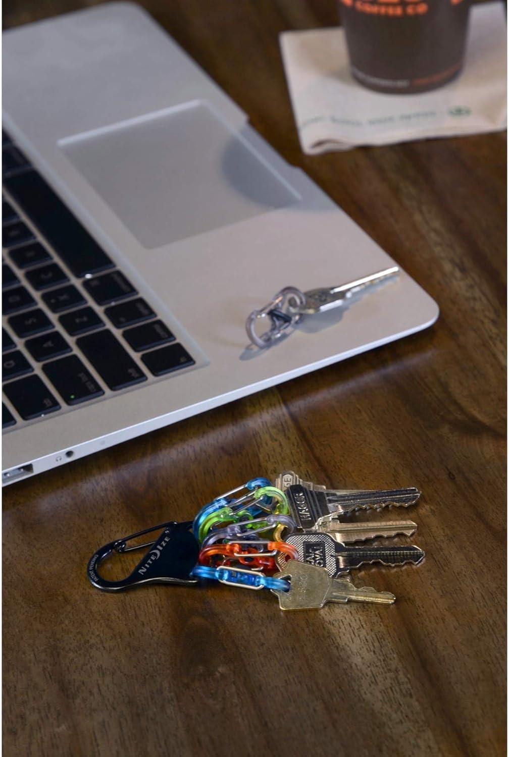 NITEIZE KEYRACK LOCKER - S-BINER (PLASTIC)