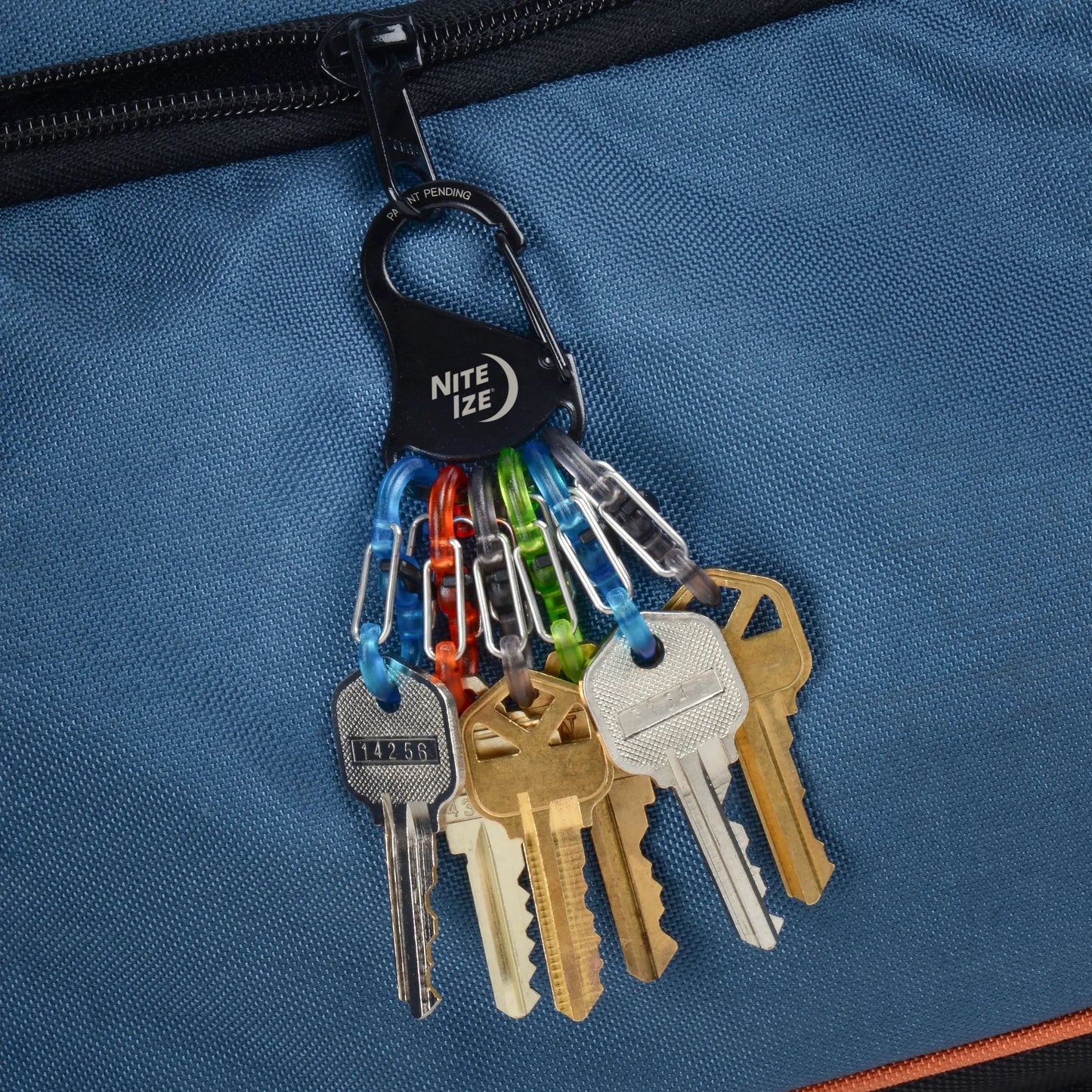 NITEIZE KEYRACK LOCKER - S-BINER (PLASTIC)