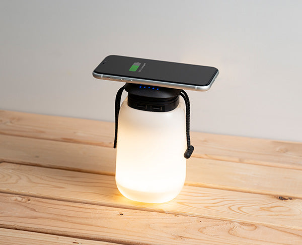 LANDER BOULDER LANTERN (LANTERN + CHARGING HUB)