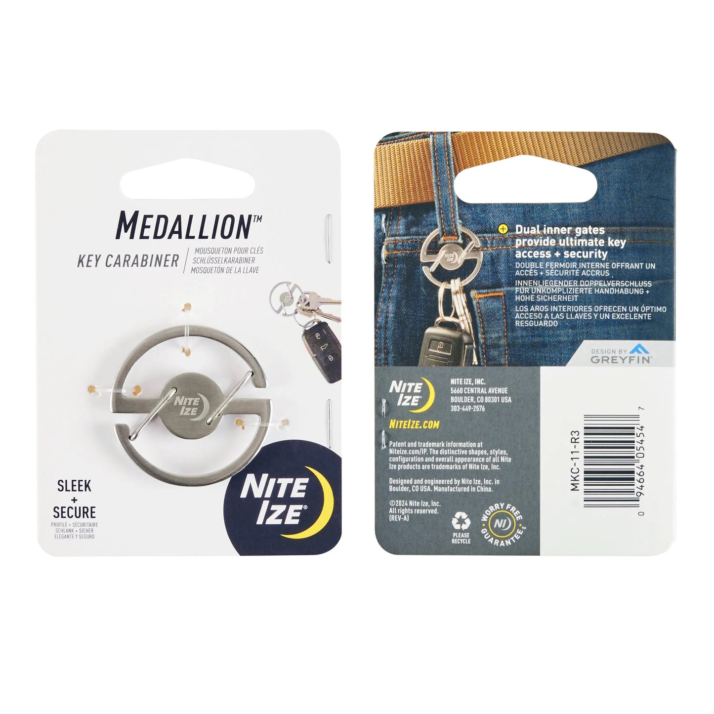 NITEIZE MEDALLION KEY CARABINER