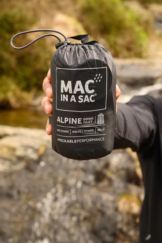 MIAS ALPINE MENS PACKABLE DOWN GILET
