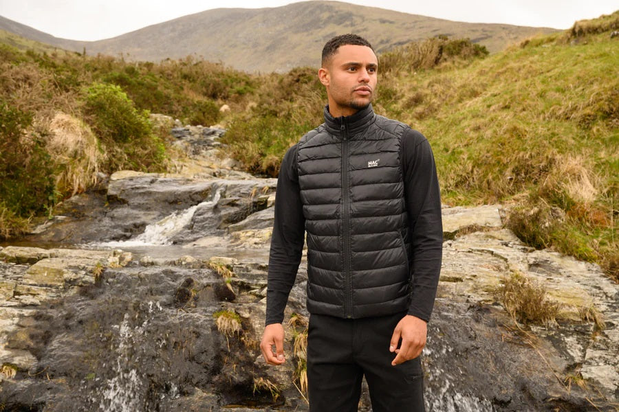 MIAS ALPINE MENS PACKABLE DOWN GILET