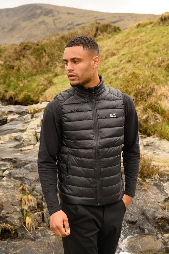 MIAS ALPINE MENS PACKABLE DOWN GILET