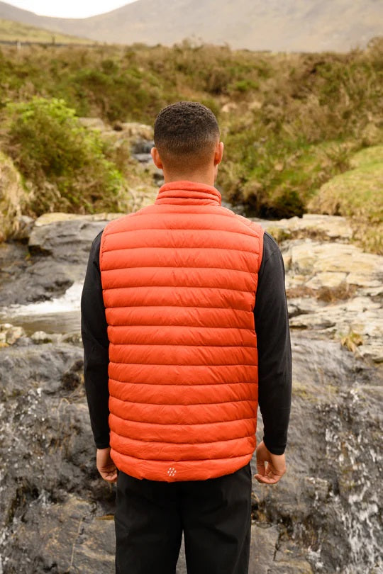 MIAS ALPINE MENS PACKABLE DOWN GILET