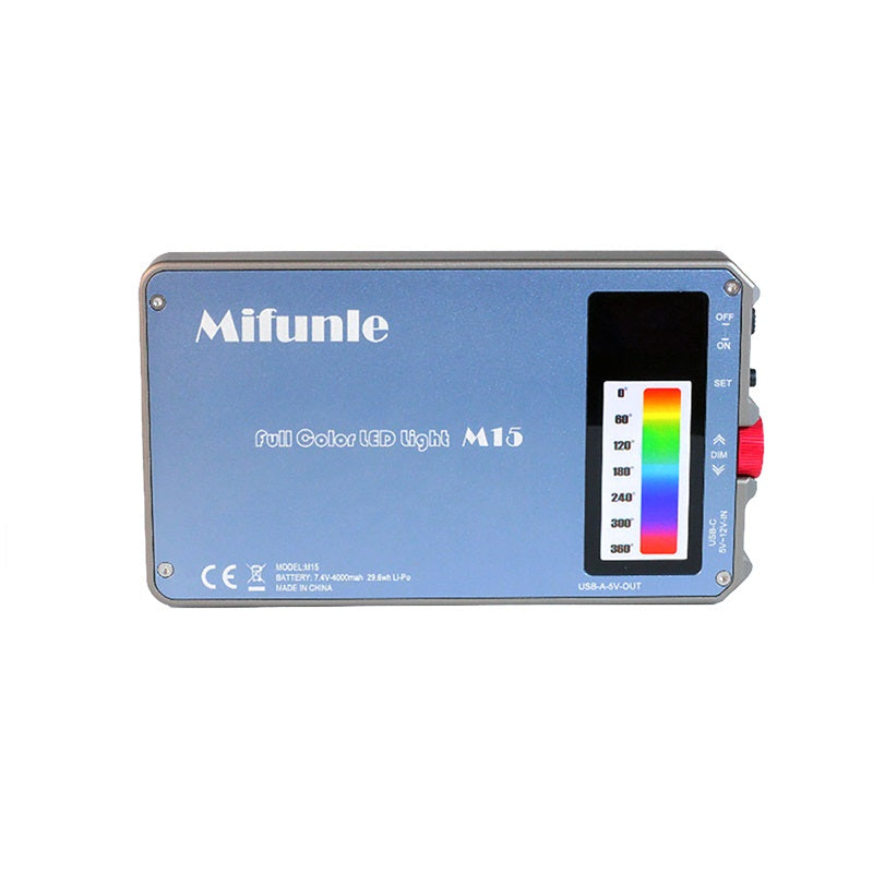 MIFUNLE FULL COLOR LED LIGHT M15