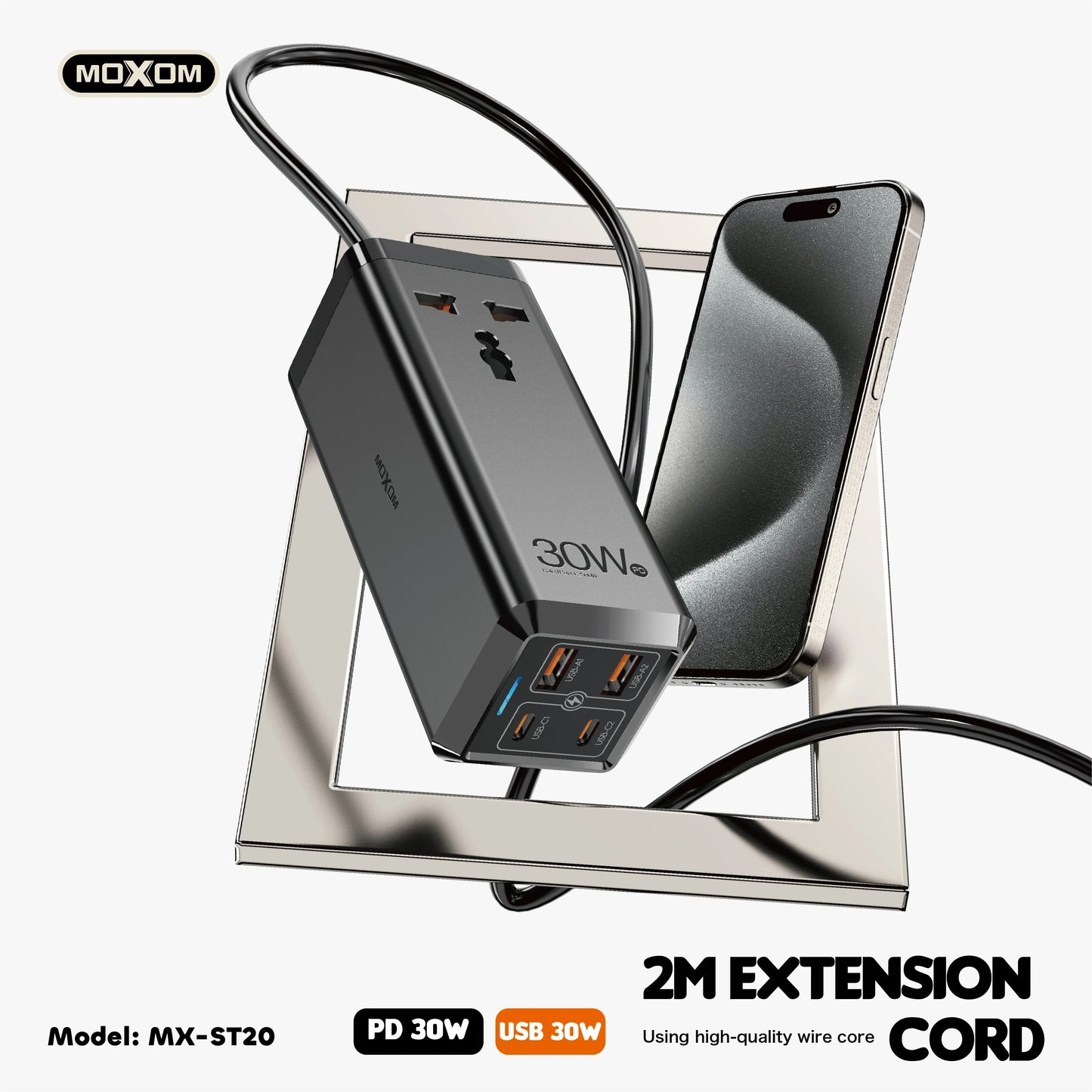 MOXOM 2M UNIVERSAL SOCKET MX-ST19