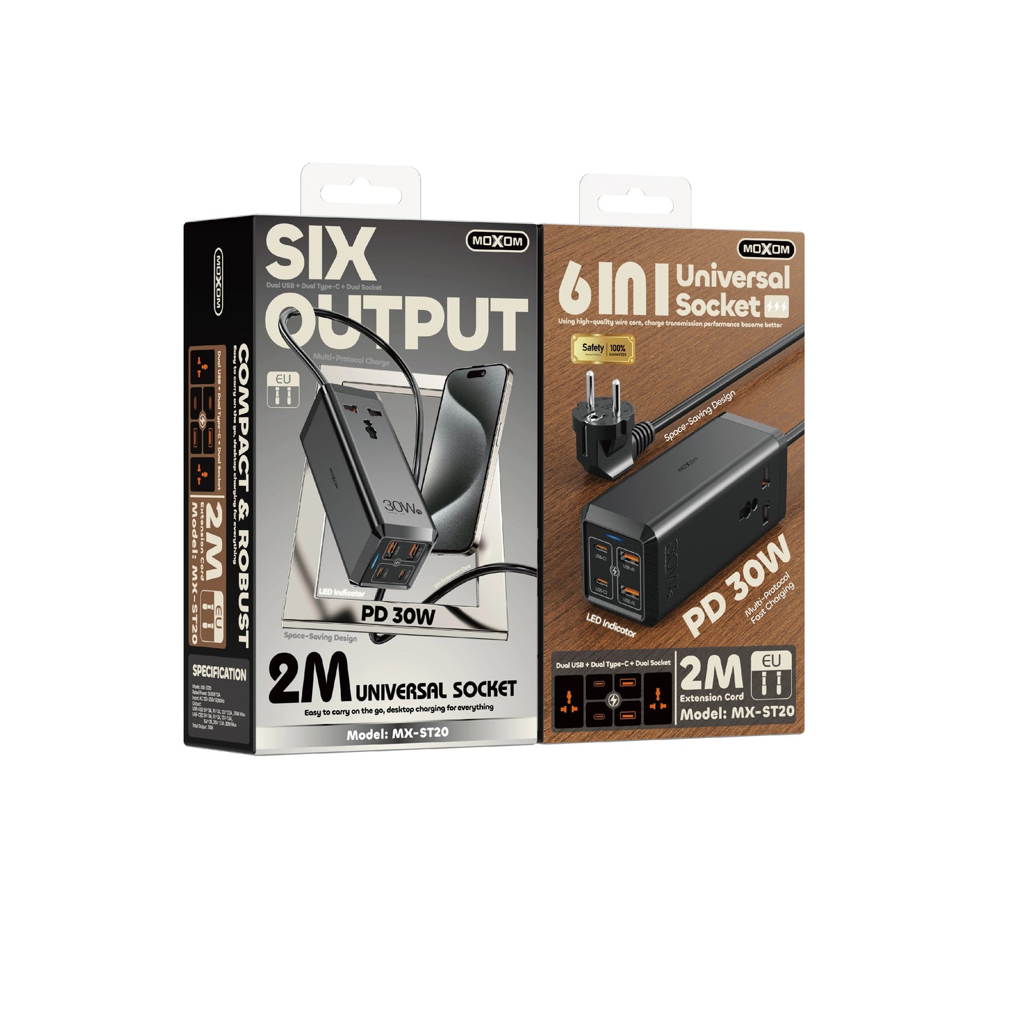 MOXOM 2M UNIVERSAL SOCKET MX-ST19