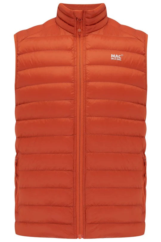 MIAS ALPINE MENS PACKABLE DOWN GILET