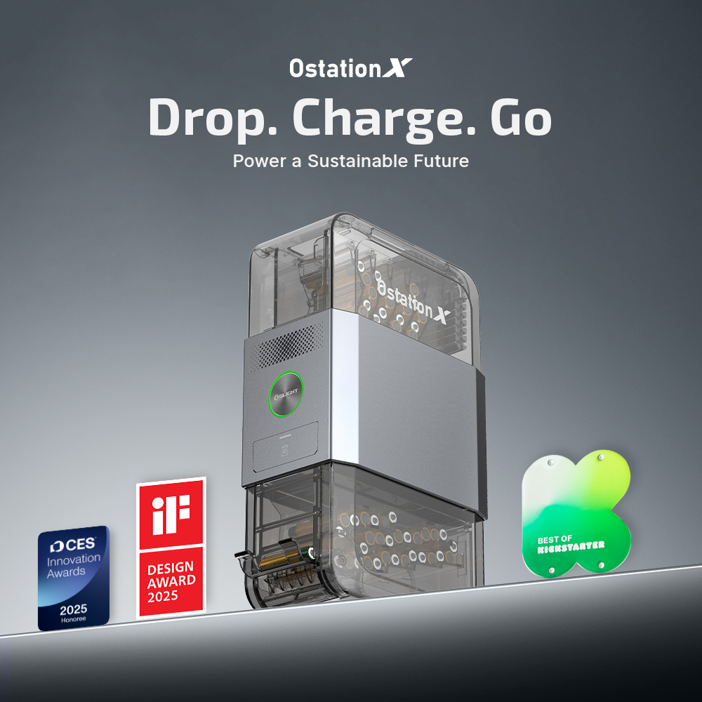 OLIGHT OSTATION X 3-IN-1 AUTOMATIC AAA BATTERY CHARGER