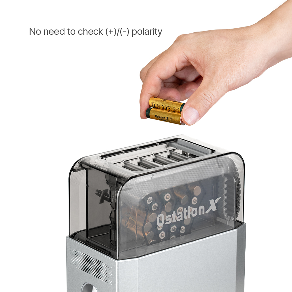 OLIGHT OSTATION X 3-IN-1 AUTOMATIC AAA BATTERY CHARGER