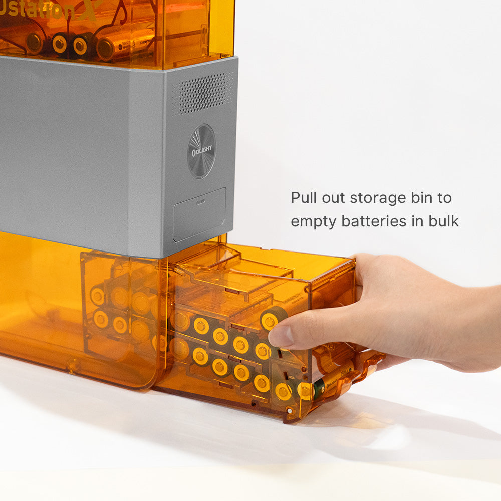 OSTATION X 3-IN-1 AUTOMATIC RECHARGEABLE AA BATTERY CHARGER