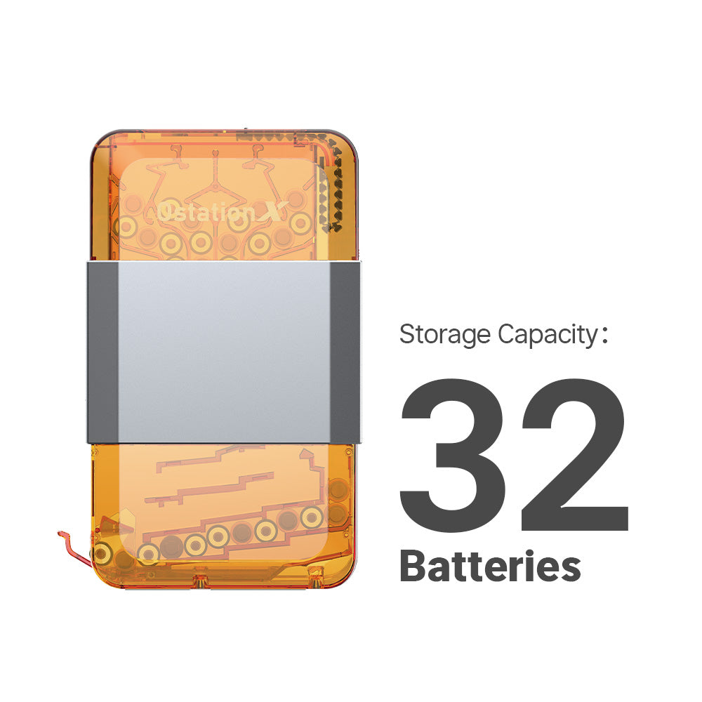 OSTATION X 3-IN-1 AUTOMATIC RECHARGEABLE AA BATTERY CHARGER