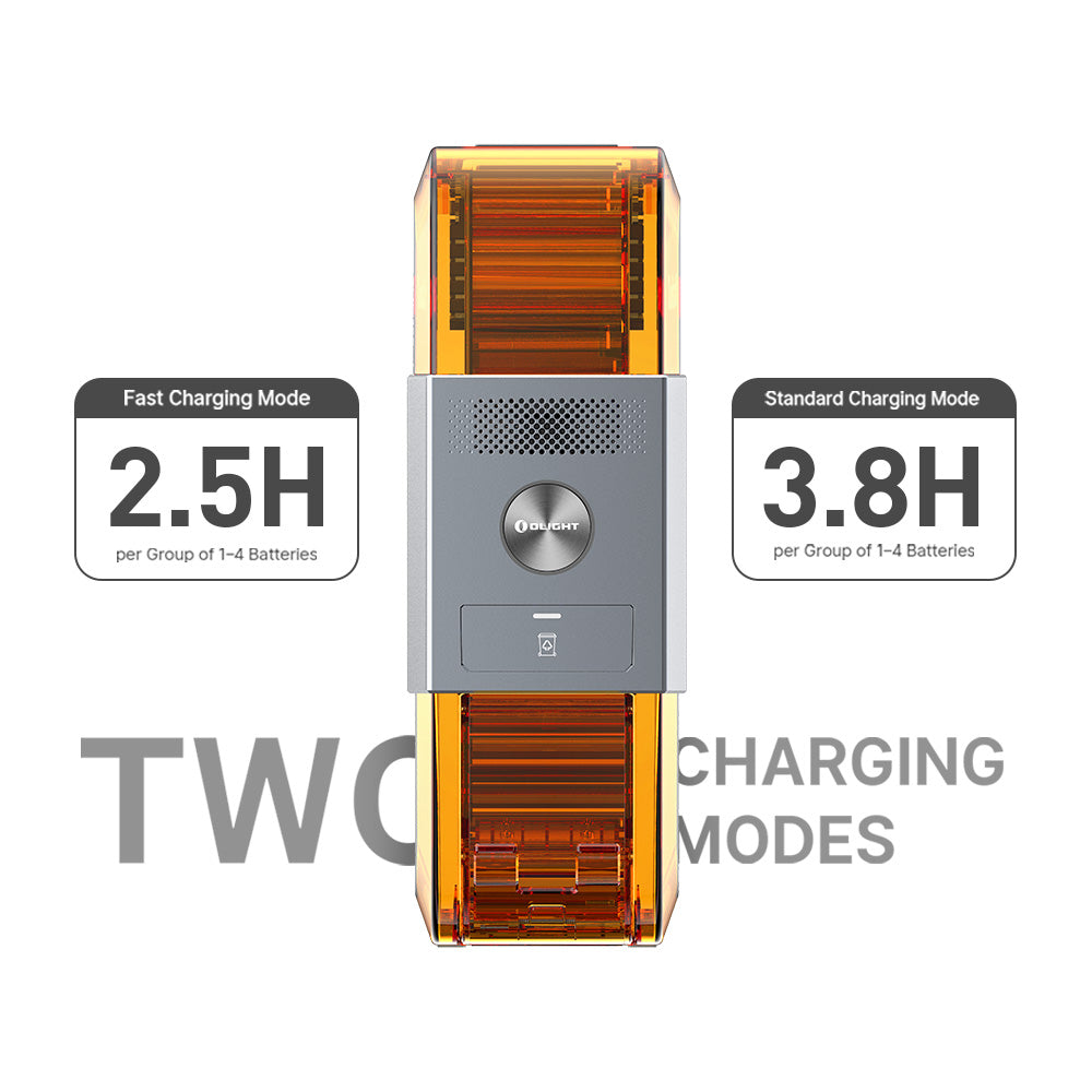 OSTATION X 3-IN-1 AUTOMATIC RECHARGEABLE AA BATTERY CHARGER